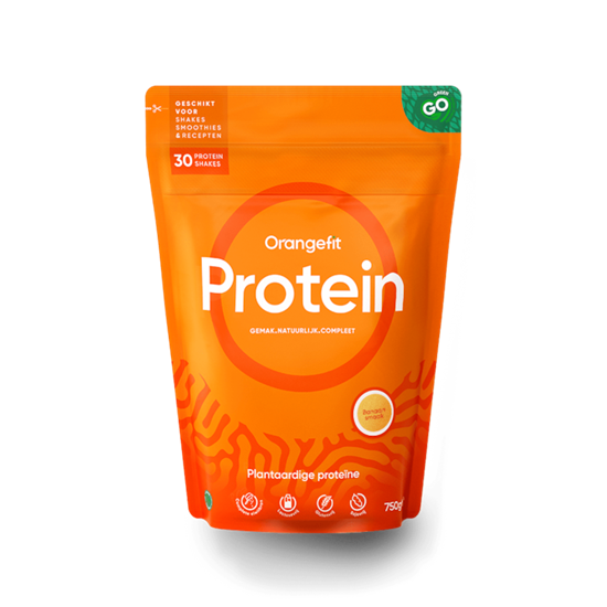 ORANGEFIT GREEN PROTEIN BANAAN 750GR